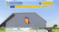 Desktop Screenshot of calitherm.com